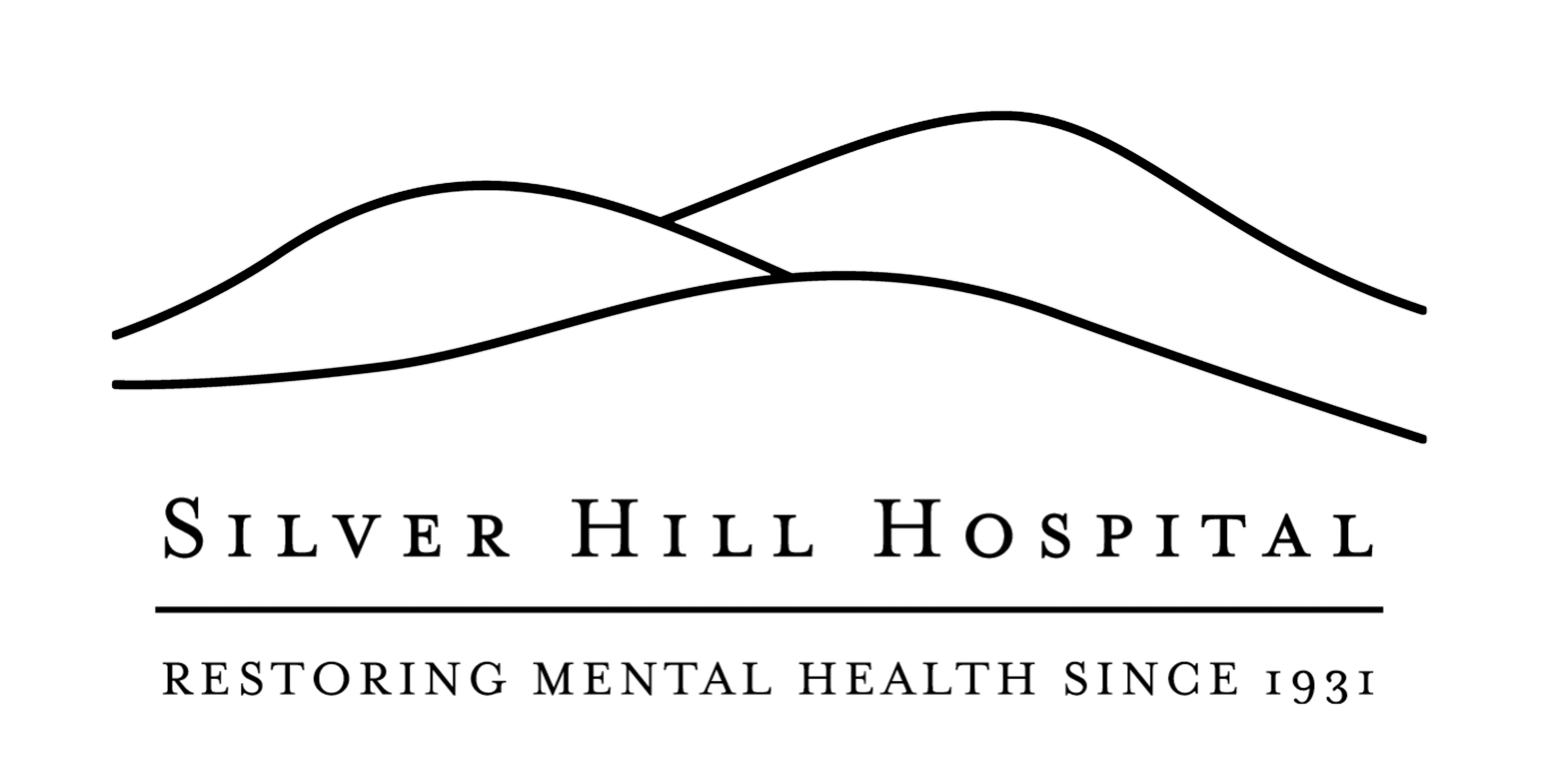 Silver Hill logo 9.75 x 33 Mental Health Connecticut