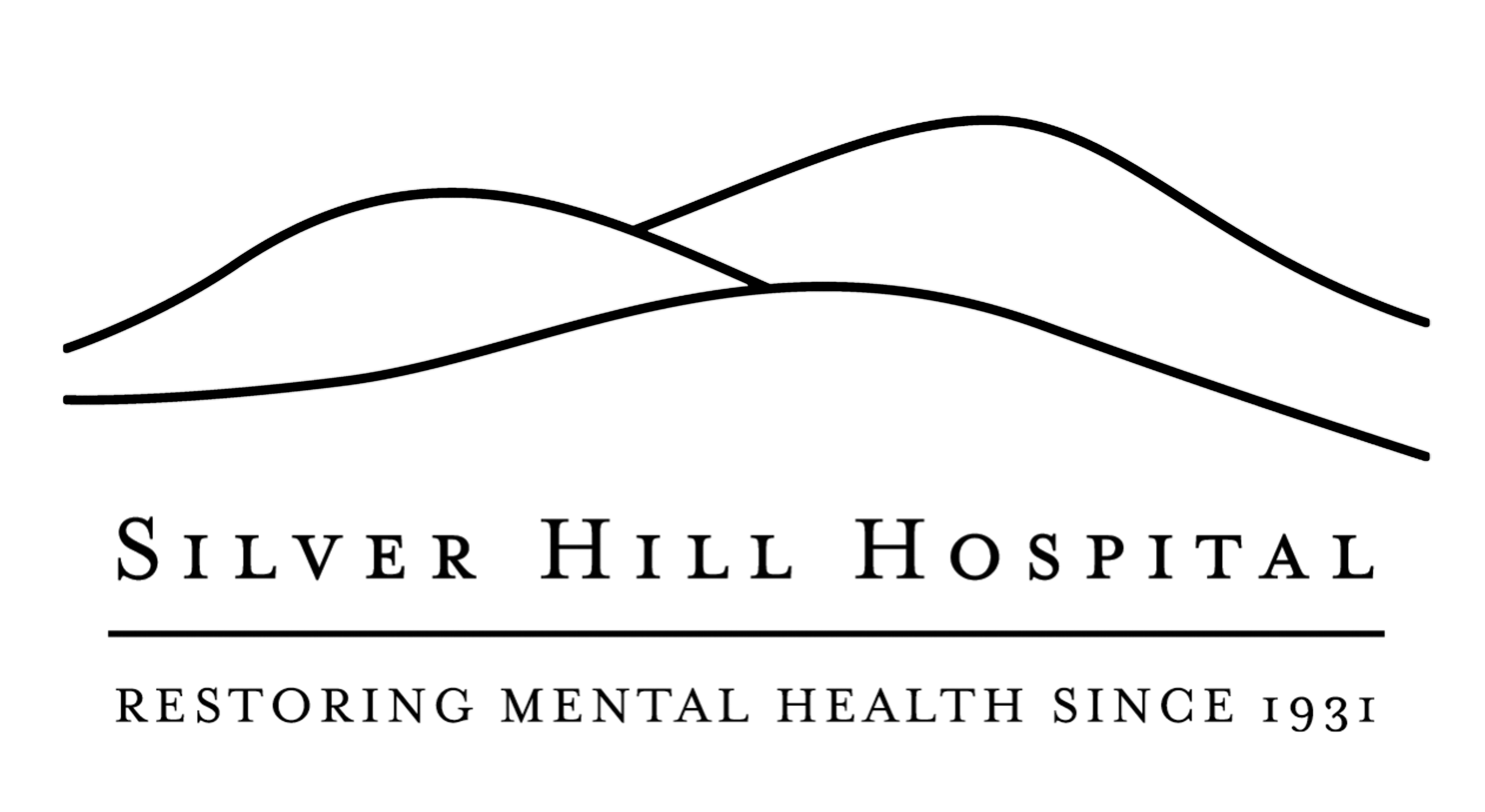 Silver Hill logo 9.75 x 33 Mental Health Connecticut